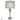 Stiffel Contermporary Table Lamp Satin Nickel - Lamp & Shade Solution